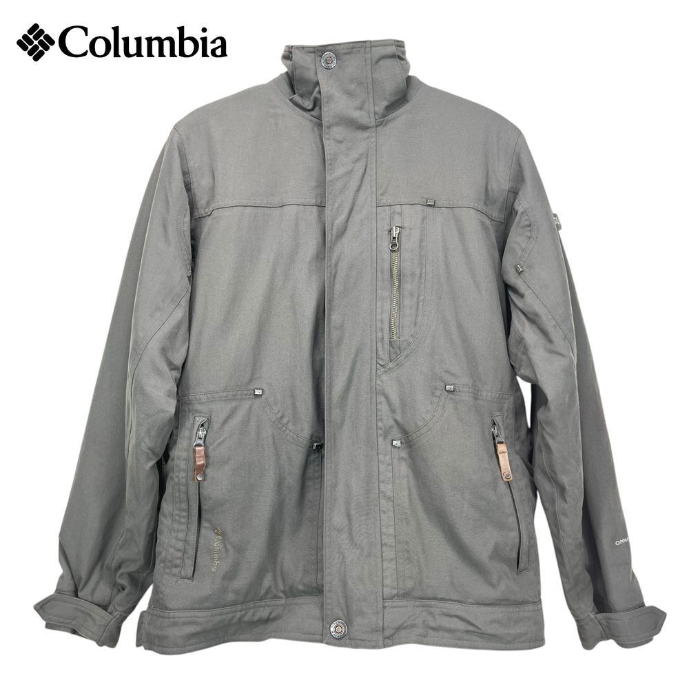 Columbia Men's Medium Gray Titanium‎ Omni-Tech Jacket